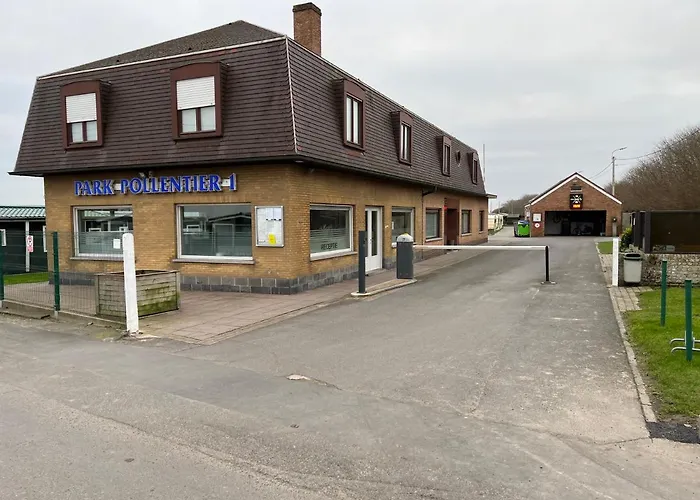 Moderne Stacaravan Campeggio Middelkerke